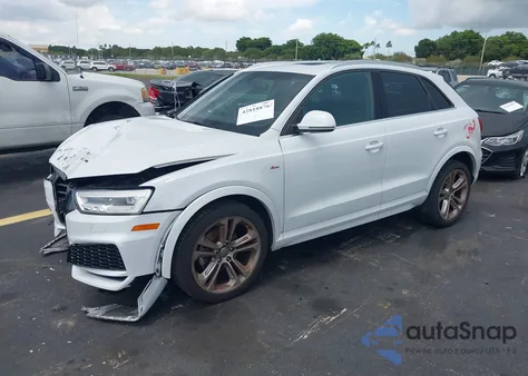 2018 Audi Q3 2.0T Premium/2.0T Sport Premium из США, поврежденный, VIN WA1JCCFS0JR027339
